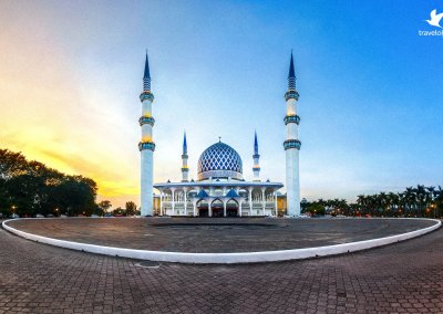 المسجد الازرق في شاه علم ماليزيا (12)