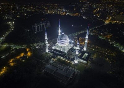 المسجد الازرق في شاه علم ماليزيا (21)