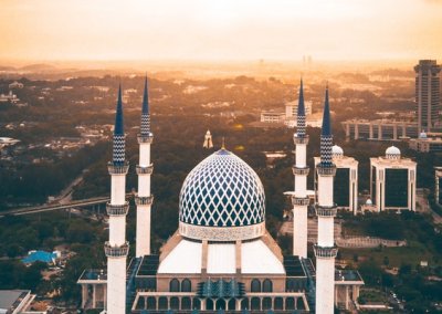 المسجد الازرق في شاه علم ماليزيا (25)