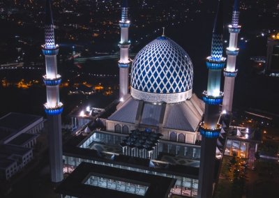 المسجد الازرق في شاه علم ماليزيا (26)