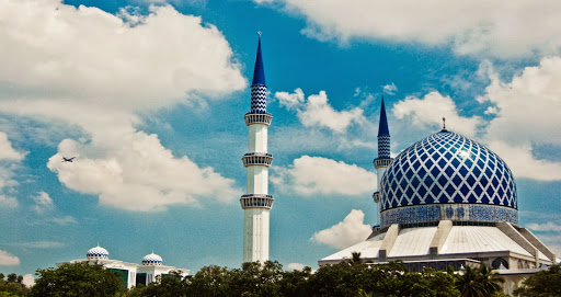 المسجد الازرق في شاه علم ماليزيا (28)