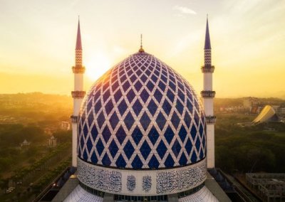 المسجد الازرق في شاه علم ماليزيا (6)