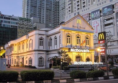 اجمل مبنى لماكدونالدز في ماليزيا