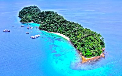 جزيرة بولاو بايار كنز الشعب المرجانية