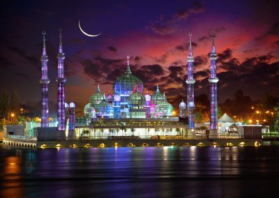 مسجد الكريستال في ماليزيا