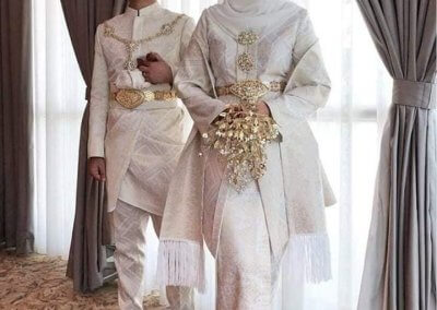 ملابس الزواج الماليزية التقليدية (11)