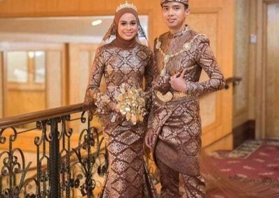 ملابس الزواج الماليزية التقليدية (12)