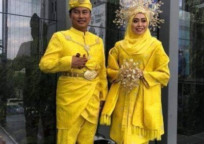 ملابس الزواج الماليزية التقليدية (14)