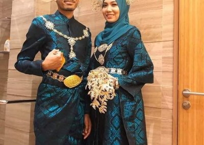 ملابس الزواج الماليزية التقليدية (15)