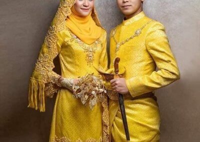 ملابس الزواج الماليزية التقليدية (3)