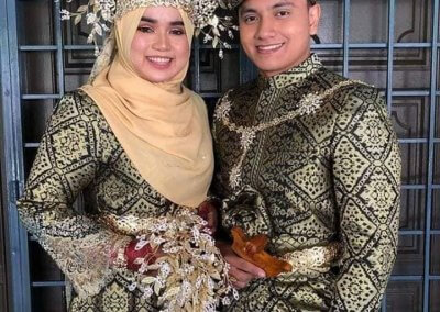 ملابس الزواج الماليزية التقليدية (6)