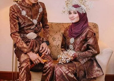 ملابس الزواج الماليزية التقليدية (7)
